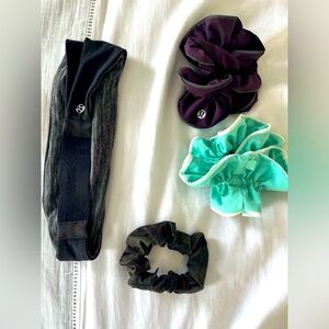 Lululemon hair accessories all EUC like new